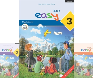 Beitragsbild easy 3 mit Covers von book pad und vocab